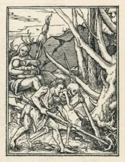 Toil Prints: Adam&eve Doomed to Work