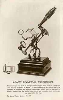 Microscopic Collection: Adams Universal Microscope