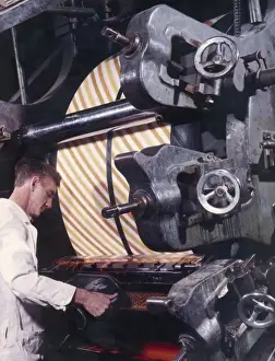 Adding Dye to a printing machine