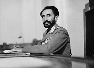 Addis Gallery: Addis Ababa, Ethiopia. Haile Selassie, Emperor of Ethiopia