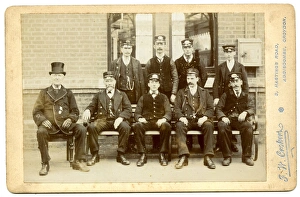 Images Dated 5th September 2017: Addiscombe Railway Station staff