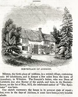 1672 Collection: Addison / Birthplace