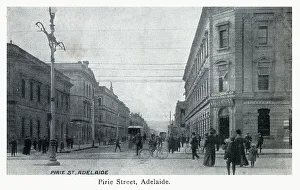 Overhead Prints: Adelaide, Australia - Pirie Street