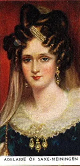 Adelaide Prints: Adelaide of Saxe-Meiningen (Wife of William Iv)