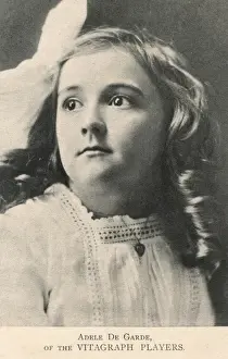 Productions Prints: Adele de Garde - American silent film actress