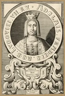 1160 Prints: Adele, Q of Louis VII