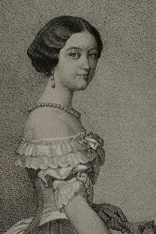 1833 Prints: Adelheid-Marie of Anhalt-Dessau (1833-1916). Duchess