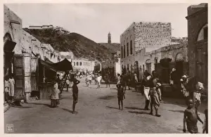 Hilltop Prints: Aden, Yemen - Street Scene