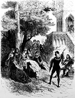 Images Dated 22nd February 2011: Adenes le Roi, French troubadour