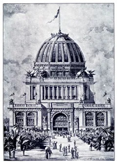 Images Dated 18th January 2019: Administration Building, Worlds Fair Exhibition, Chicago