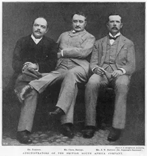 Newton Prints: Administrators of the British South Africa Company