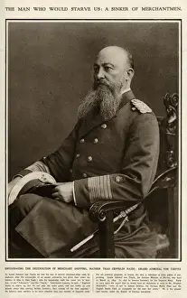 Tirpitz Prints: Admiral Alfred Friedrich von Tirpitz