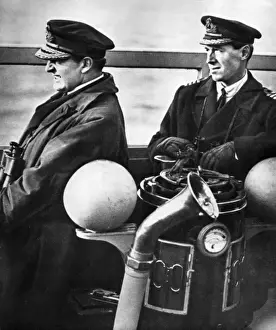 Approach Prints: Admiral Beatty and Flag-Captain Chatfield