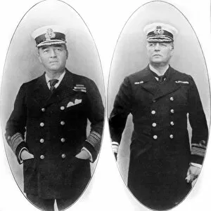 Admiral Fisher and Admiral Beresford, British Navy