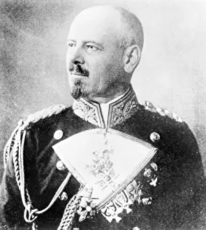Braid Prints: Admiral Franz von Hipper, German Imperial Navy