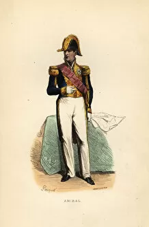Amiral Gallery: Admiral in the French Navy, 1844