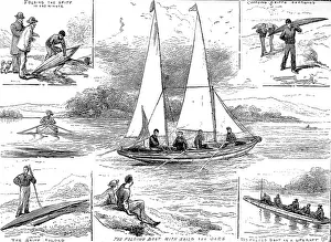 Admiral McDonalds Folding Boat, 1878