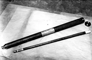 Admiral Nelsons telescope and walking stick