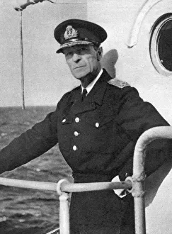 Philip Collection: Admiral Philip Louis Vian