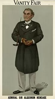 Algernon Collection: Admiral Sir Algernon C. F. Heneage, Vanity Fair, Spy