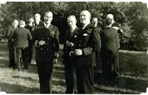 Admiral Sir Harold Burrough, Minden, Germany, WW2