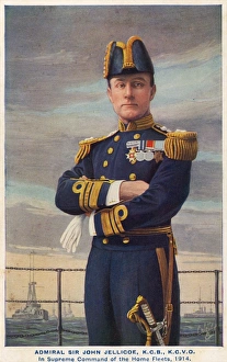 Admirals Gallery: Admiral Sir John Jellicoe, Portrait