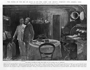 Cabin Prints: Admiral Togo in his cabin