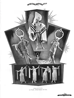 Herman Prints: The Admirals Girls in the Finale Polar Nachte from Herman Hallers Achtung
