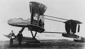 Admiralty AD Navyplane, beached, (side view)