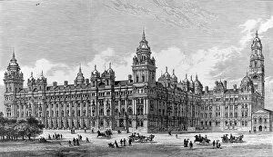Images Dated 4th January 2005: The Admiralty and War Department Offices, London, 1884