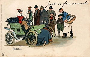 Admiration Gallery: Admiring a Ladies smart new Automobile