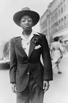 Adolescent Prints: Adolescent boys dressed up for the Easter parade, Chicago, I