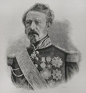 Franco Prussian Prints: Adolphe Niel (1802-1869). French general and statesman