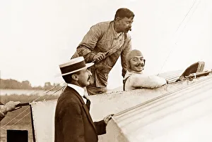 Adolphe Prints: Adolphe Pegoud pilot