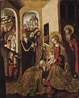 The Adoration of the Magi. 15th c. Anonymous