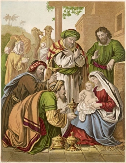 The Nativity Gallery: Adoration of Magi