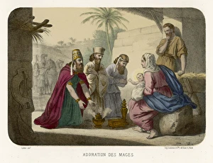 The Nativity Gallery: Adoration of Magi