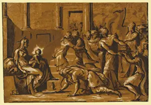 Chiaroscuro Prints: The adoration of the Magi