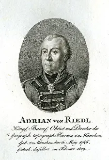 Geographer Prints: Adrian Von Riedl - Geographer and Topographer