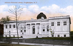 Adriance Memorial Library, Poughkeepsie, NY State, USA