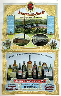 Jelly Prints: Adverts, Annandale & Son Ltd, John Mackay & Co, Scotland