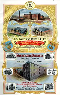 Adverts, Don Brothers, Buist & Co, Robertson & Orchar