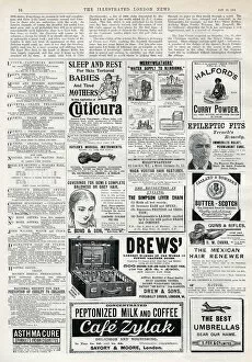 Balding Collection: Advertisements from The Illustrated London News, 1896
