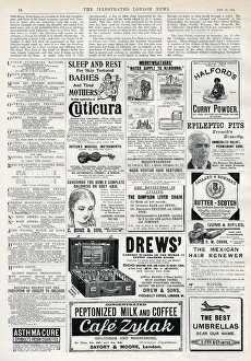 Loss Gallery: Advertisements from The Illustrated London News, 1896