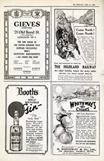 Images Dated 1st March 2018: Adverts including for the Highland Railway