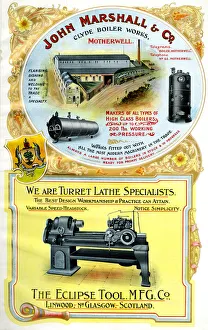 Motherwell Collection: Adverts, John Marshall & Co, The Eclipse Tool Mfg Co