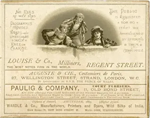 Advertisements in Princess Ida programme