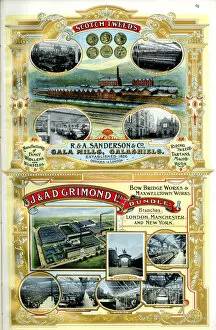 Adverts Gallery: Adverts, R & A Sanderson & Co, J & A D Grimond Ltd