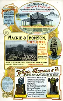 Adverts Gallery: Adverts, three Scottish businesses
