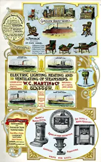 Adverts, three Scottish businesses